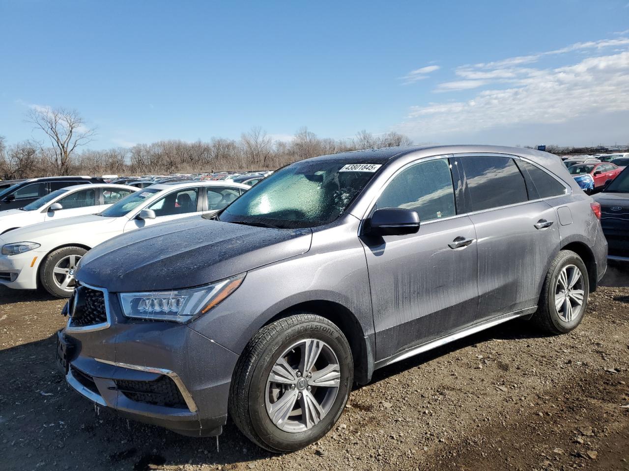 2020 Acura MDX VIN 5J8YD4H30LL006205