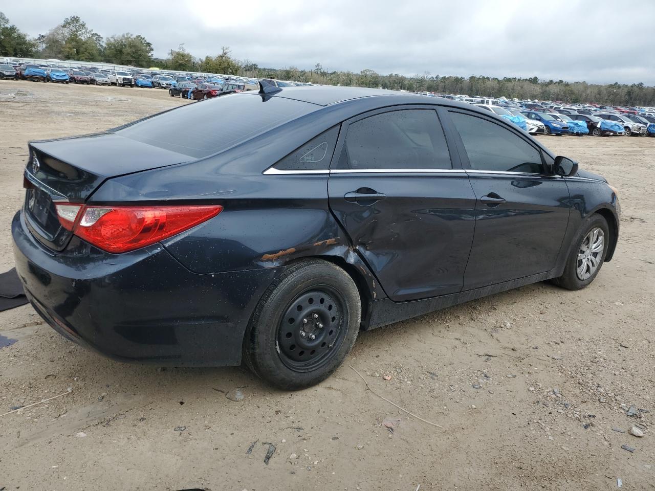 2011 Hyundai Sonata VIN 5NPEB4AC0BH247203 Copart auction photo, side damage thumbnail 3