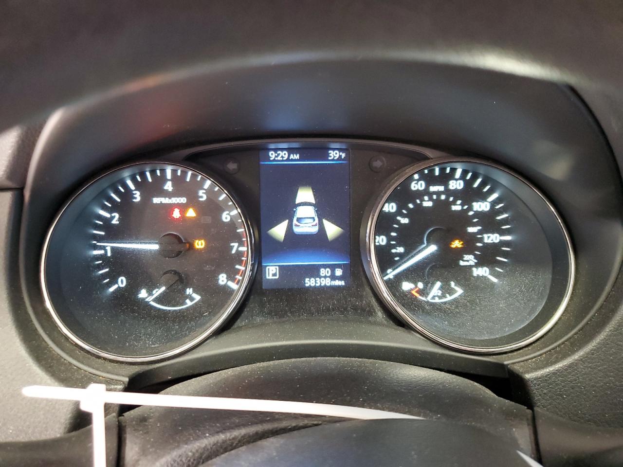 2019 Nissan Rogue VIN JN1BJ1CR8KW353188 Copart auction photo, front end / side damage thumbnail 9