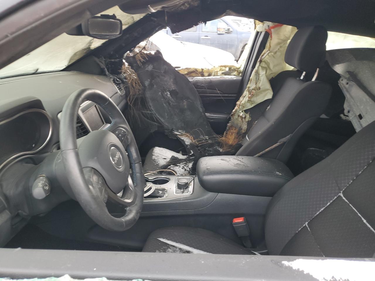 2019 Jeep Grand Cherokee VIN 1C4RJFAG1KC787643 Copart auction photo, burn damage thumbnail 7