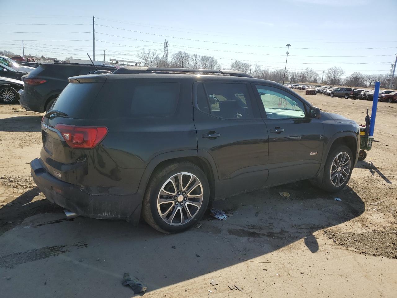 2019 GMC Acadia VIN 1GKKNVLS1KZ132336 Copart auction photo, rear end / side damage thumbnail 3