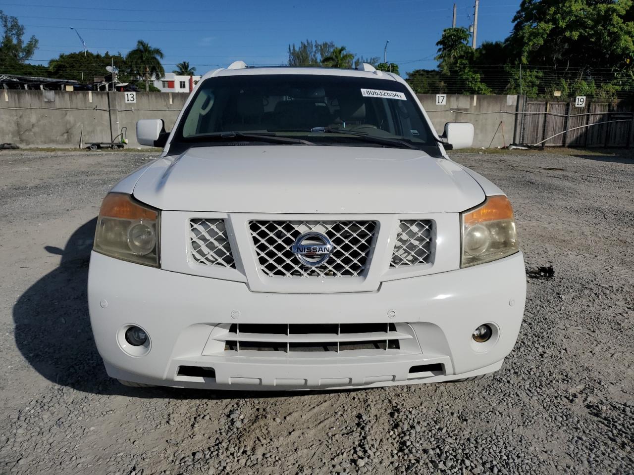 2009 Nissan Armada VIN 5N1BA08D29N607252 Copart auction photo, water/flood damage thumbnail 5