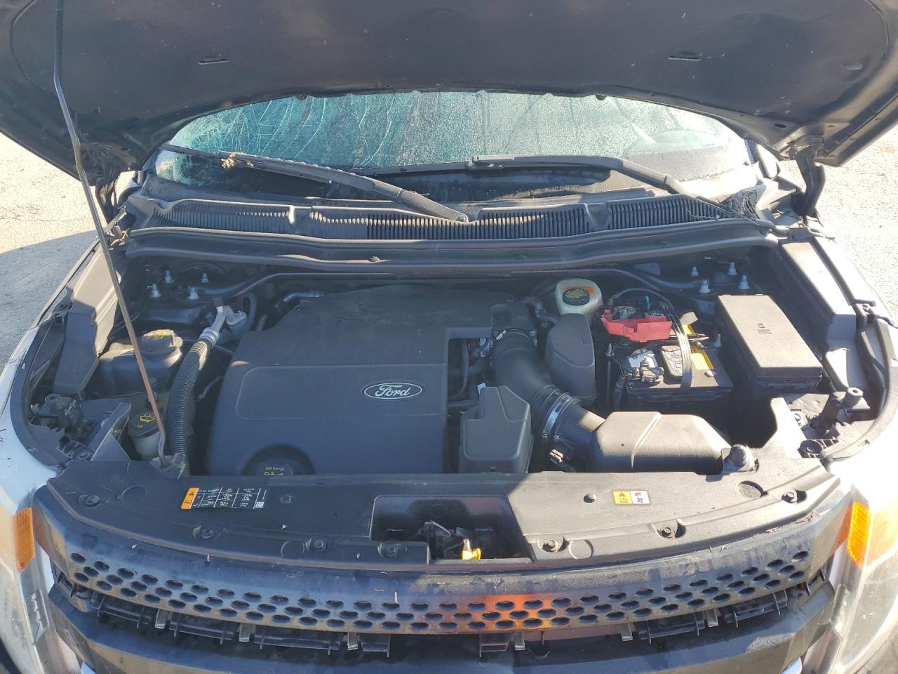 2013 Ford Explorer VIN 1FM5K8F88DGB77920 Copart auction photo, side / all over damage thumbnail 14