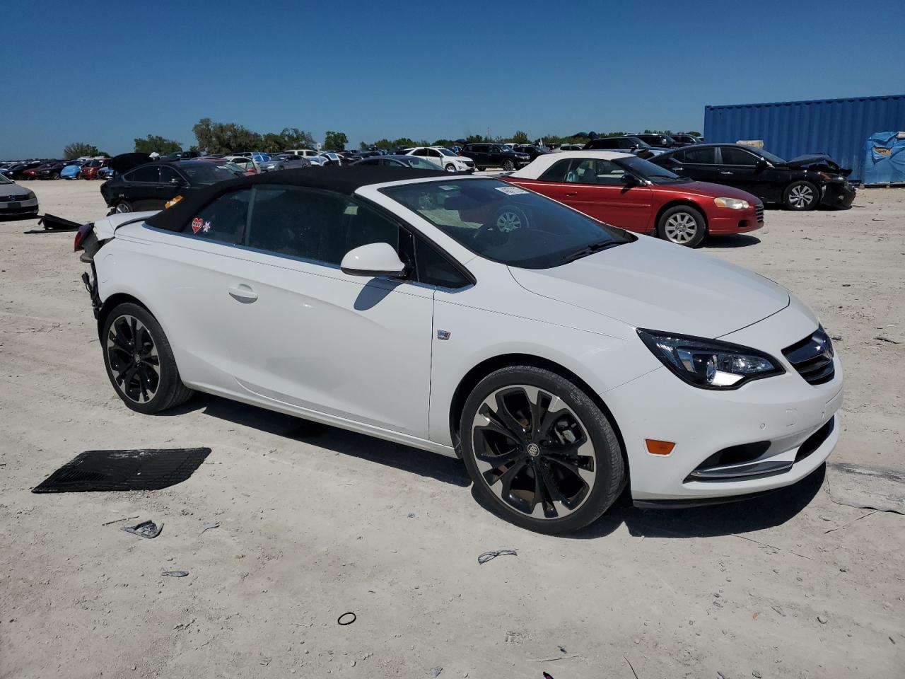 2019 Buick Cascada VIN W04WJ3N51KG320591 Copart auction photo, front end damage thumbnail 4