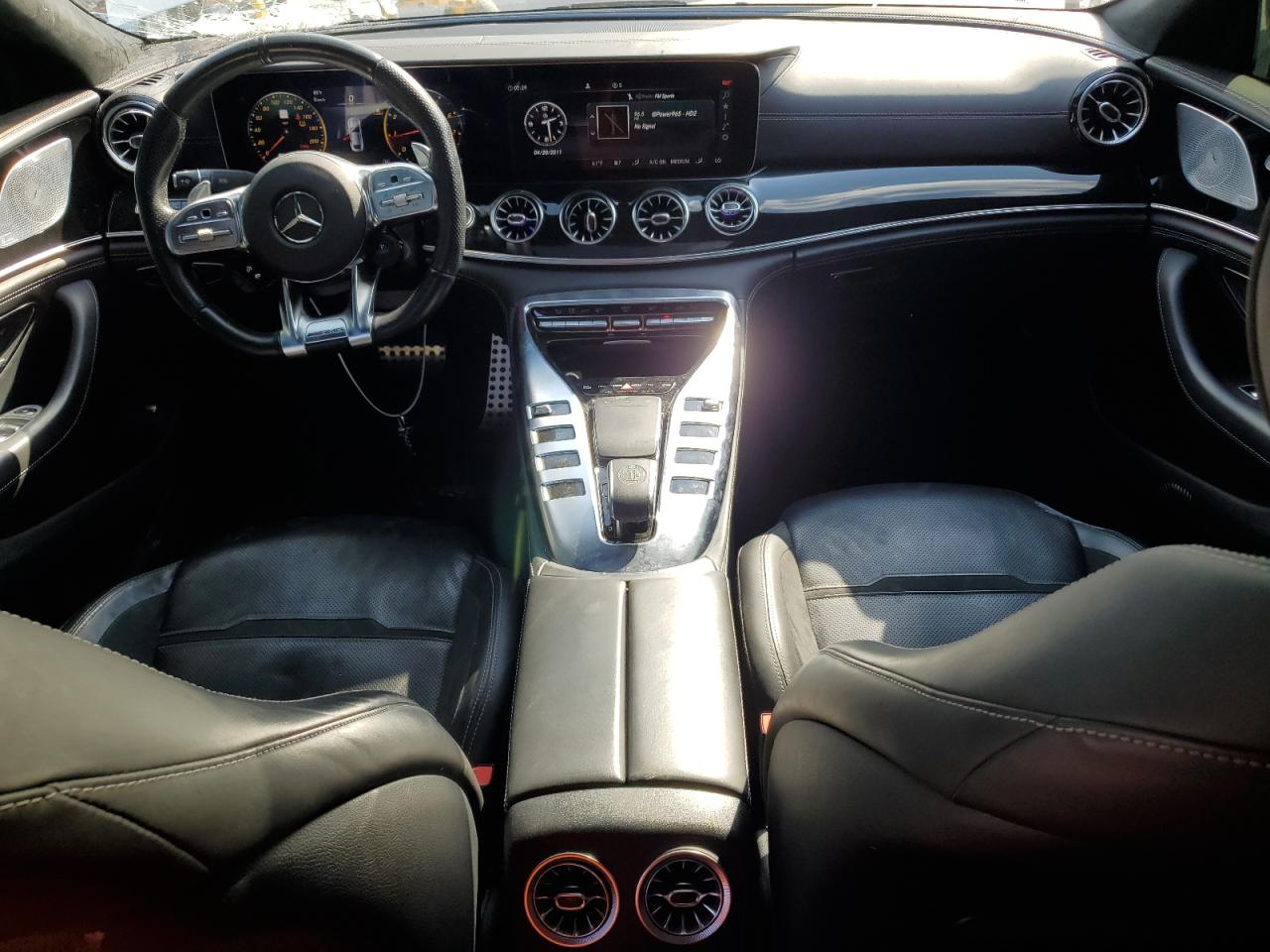 2020 Mercedes-Benz AMG GT VIN WDD7X8JB9LA015237 Copart auction photo, missing/altered vin / hail damage thumbnail 8