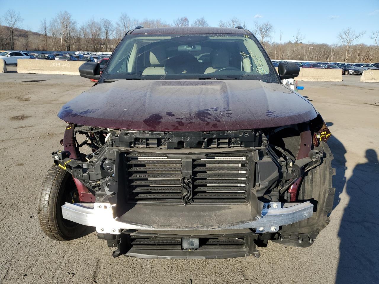 2022 Ford Explorer VIN 1FMSK8DH7NGB69394 Copart auction photo, front end / minor dent/scratches damage thumbnail 5