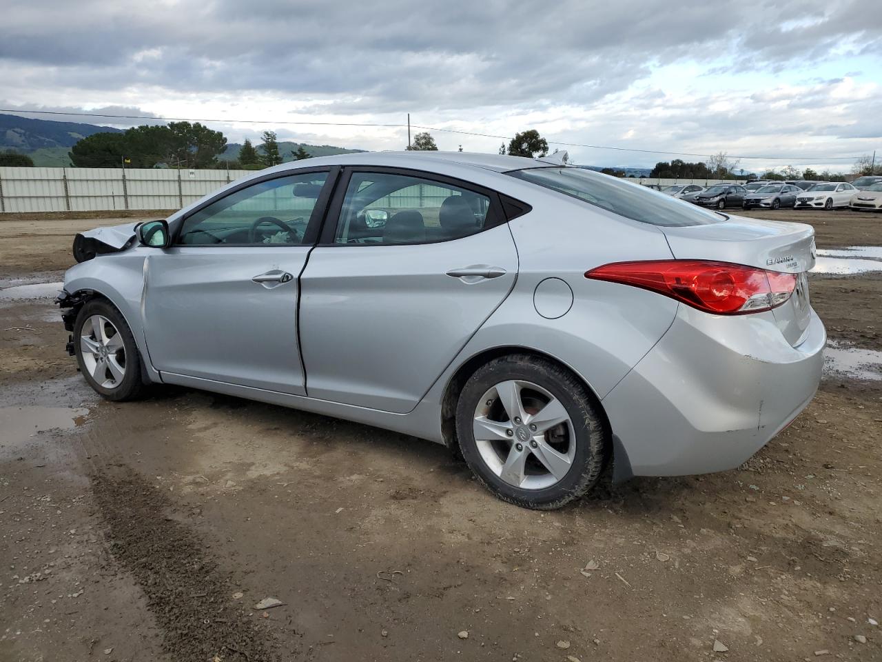 2013 Hyundai Elantra VIN 5NPDH4AE4DH430117 Copart auction photo, mechanical / front end damage thumbnail 2