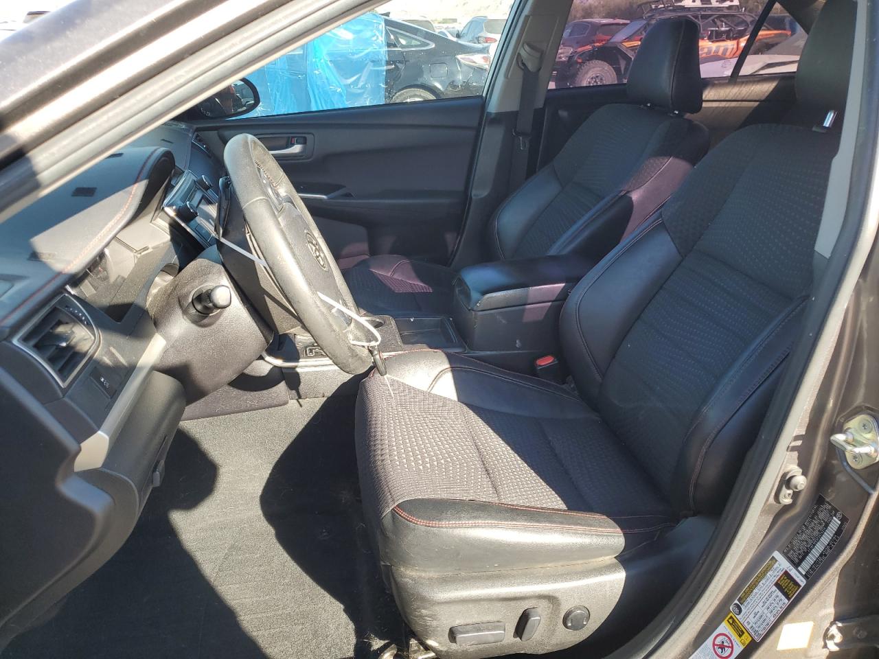 2015 Toyota Camry VIN 4T1BF1FK4FU474214 Copart auction photo, front end / side damage thumbnail 7