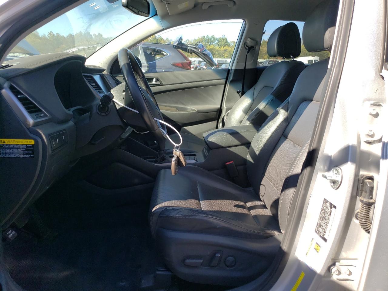 2017 Hyundai Tucson VIN KM8J3CA43HU529263 Copart auction photo, front end damage thumbnail 7