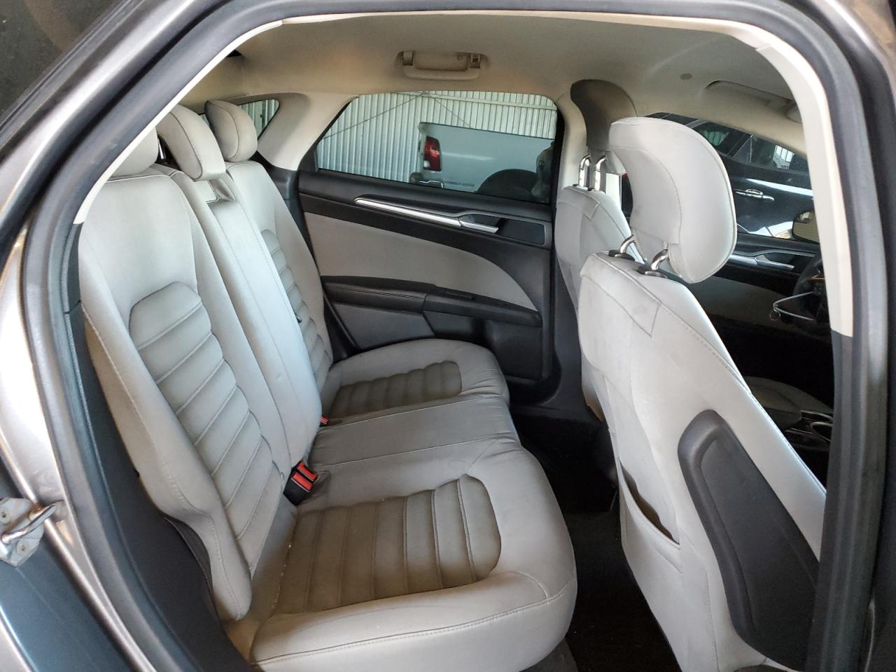 2014 Ford Fusion VIN 3FA6P0UU6ER131174 Copart auction photo, rear end / side damage thumbnail 10