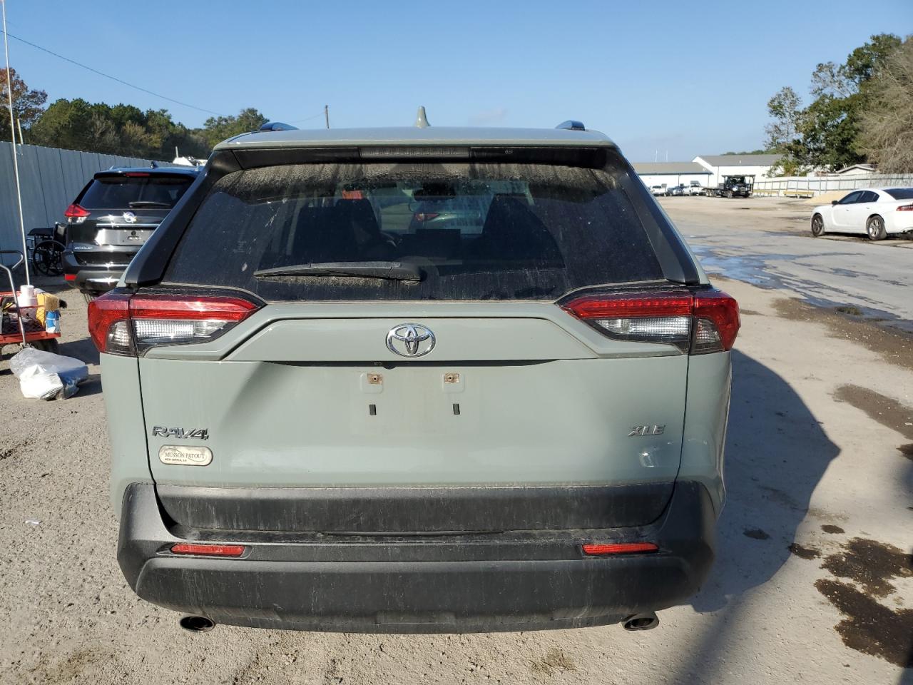 2021 Toyota RAV 4 VIN JTMW1RFV2MD070306 Copart auction photo, side damage thumbnail 6