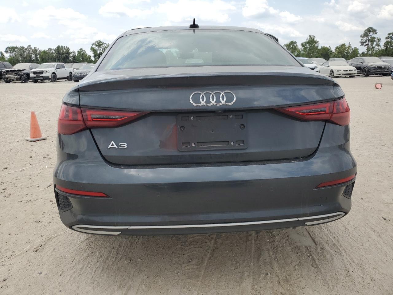 2022 Audi A3 VIN WAUAUDGY9NA076522 Copart auction photo, side damage thumbnail 6