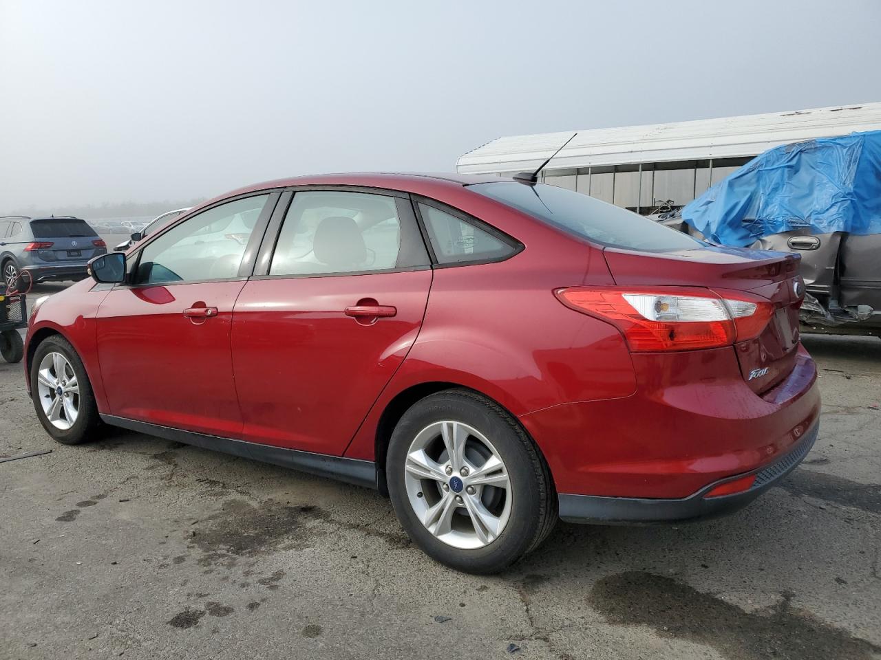 2014 Ford Focus VIN 1FADP3F21EL199529 Copart auction photo, mechanical damage thumbnail 2