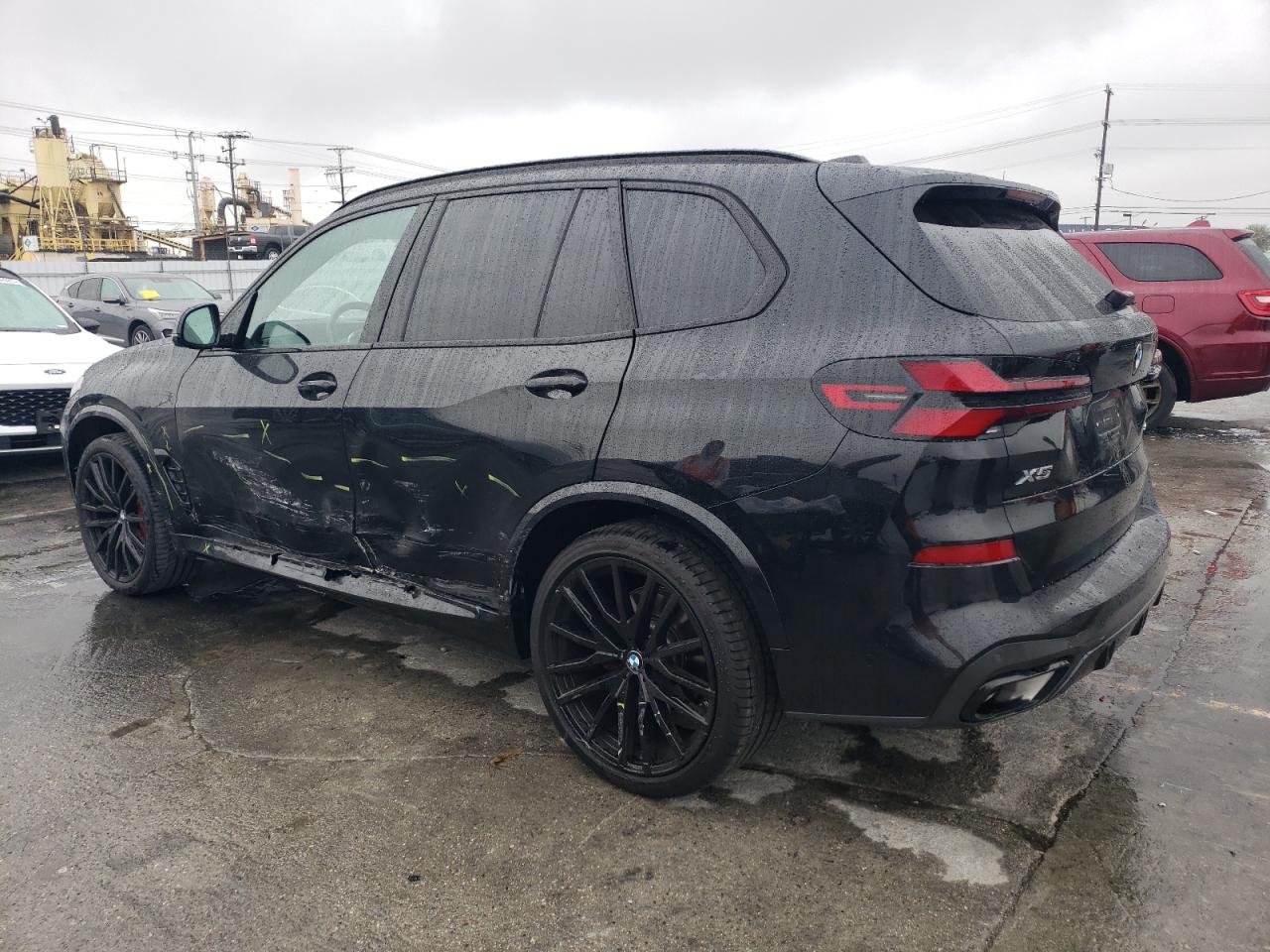 2024 BMW X5 VIN 5UX13EU07R9U04052 Copart auction photo, side damage thumbnail 2
