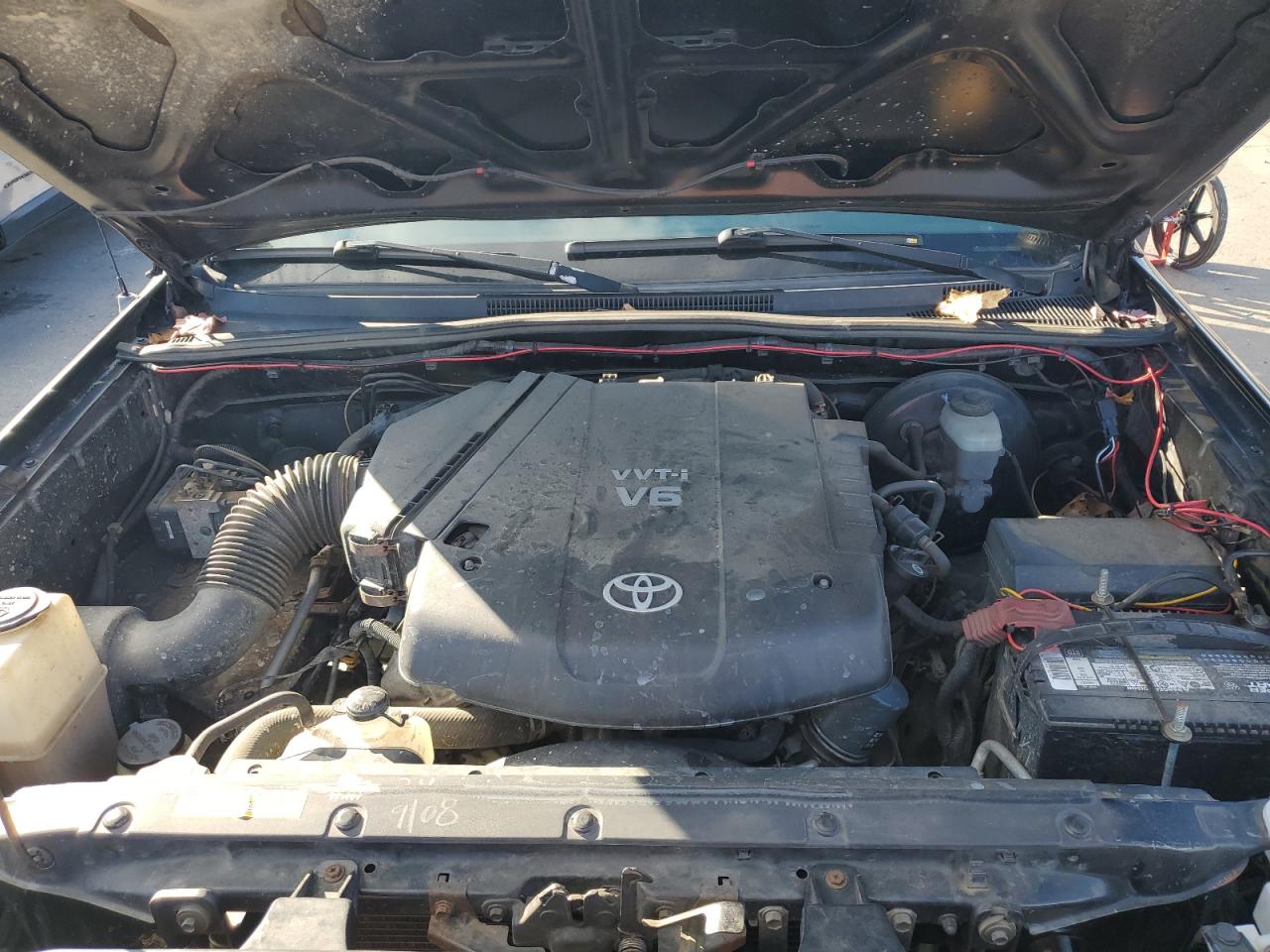 2008 Toyota Tacoma VIN 5TEUU42N08Z544323 Copart auction photo, side damage thumbnail 14