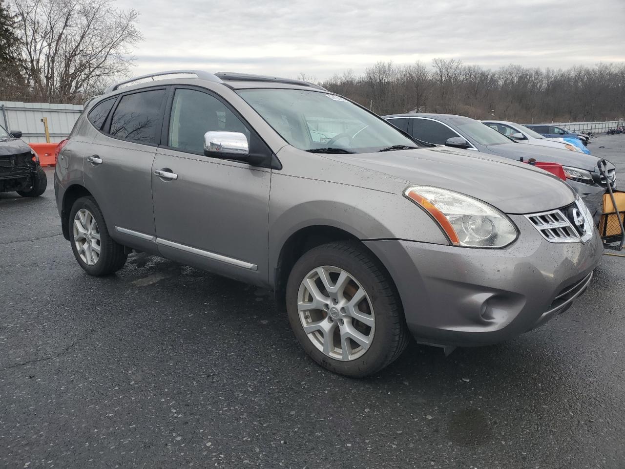 2011 Nissan Rogue VIN JN8AS5MV7BW689671 Copart auction photo, normal wear damage thumbnail 4