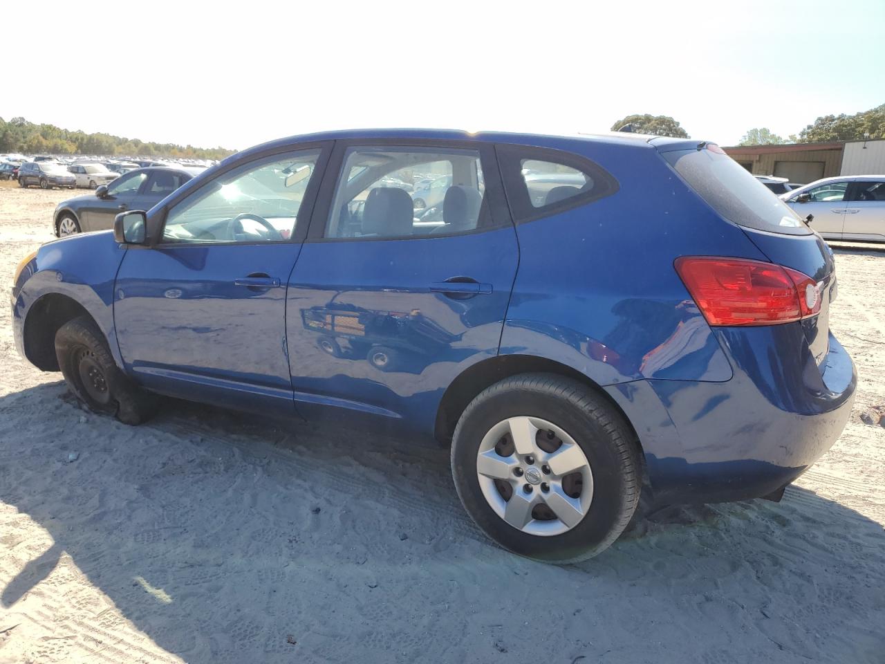 2008 Nissan Rogue VIN JN8AS58V68W112116 Copart auction photo, undercarriage / minor dent/scratches damage thumbnail 2
