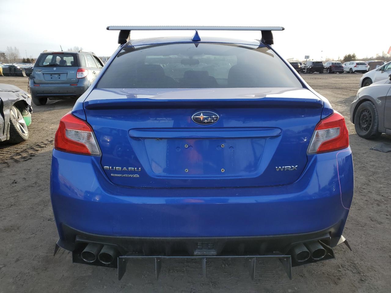2017 Subaru WRX VIN JF1VA1L67H8839607 Copart auction photo, front end / top/roof damage thumbnail 6