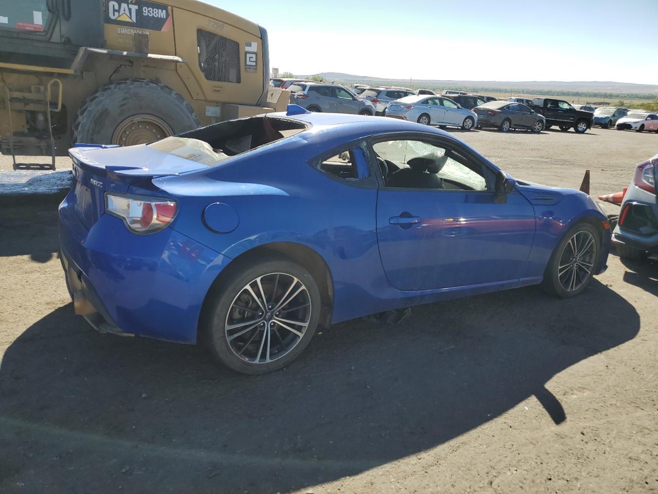 2016 Subaru BRZ VIN JF1ZCAC1XG8602303 Copart auction photo, vandalism damage thumbnail 3