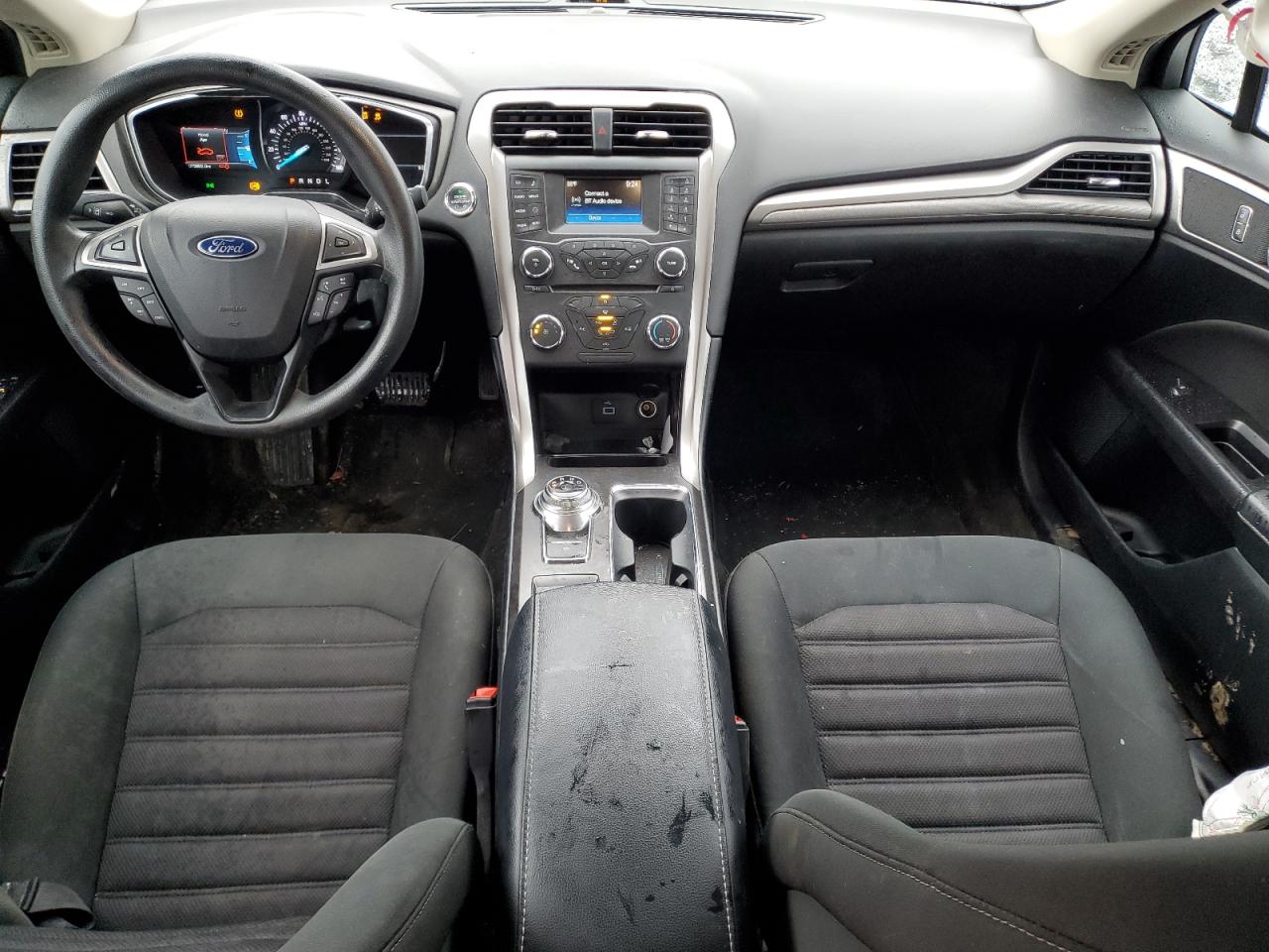 2017 Ford Fusion VIN 3FA6P0H73HR389385 Copart auction photo, side damage thumbnail 8