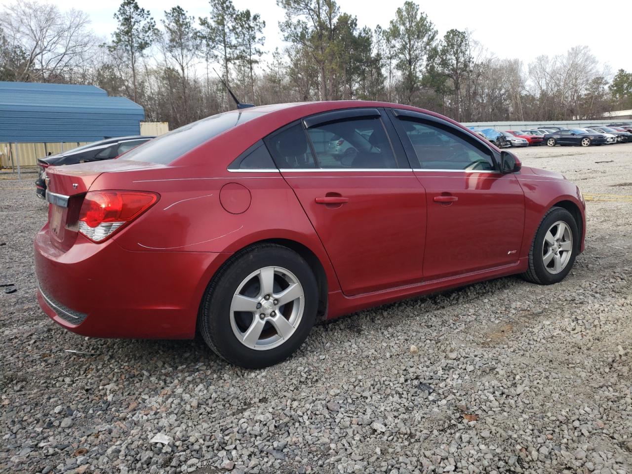2014 Chevrolet Cruze VIN 1G1PC5SB2E7303077 Copart auction photo, rear end damage thumbnail 3