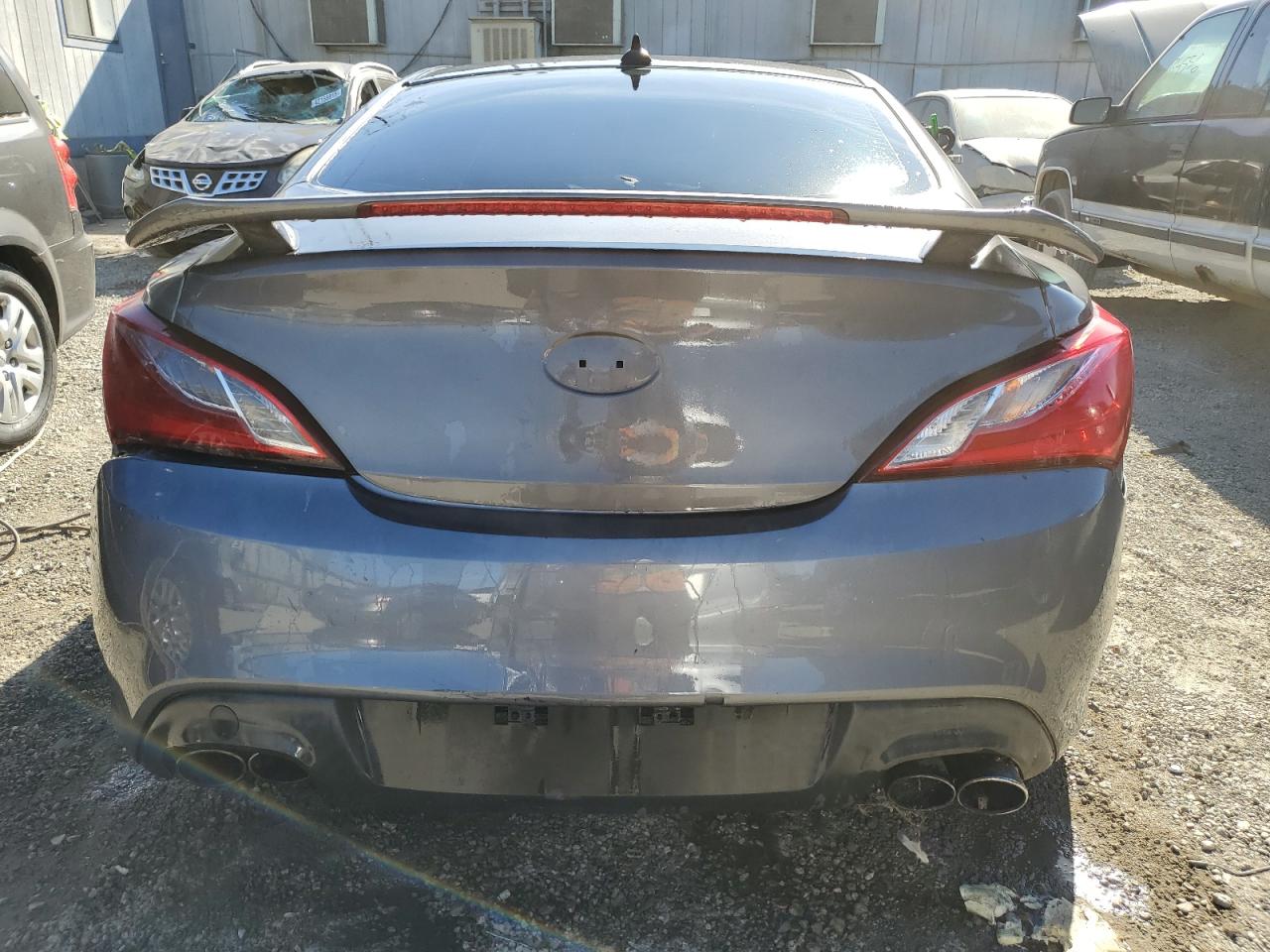 2013 Hyundai Genesis VIN KMHHU6KJ8DU083980 Copart auction photo, stripped damage thumbnail 6