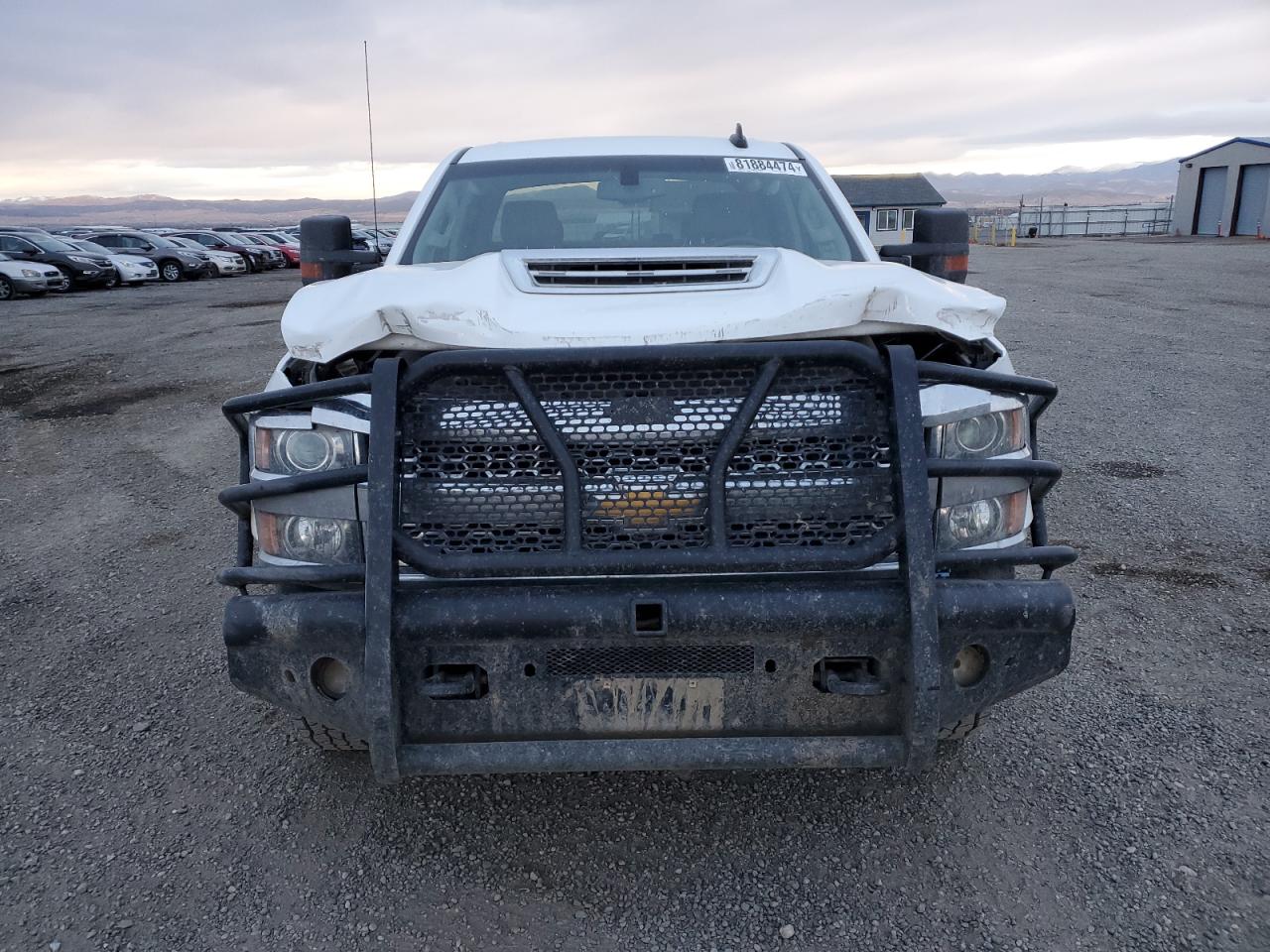 2019 Chevrolet Silverado VIN 1GC1KREY8KF183343 Copart auction photo, front end / minor dent/scratches damage thumbnail 5