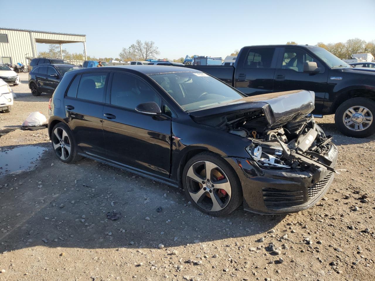 2015 Volkswagen GTI VIN 3VW5T7AU5FM100458 Copart auction photo, front end damage thumbnail 4