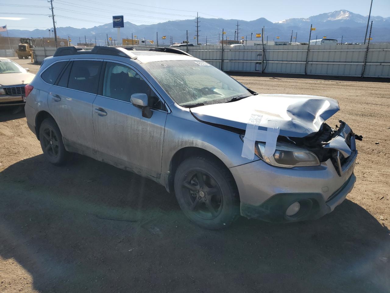 2015 Subaru Outback VIN 4S4BSELC9F3215787 Copart auction photo, front end damage thumbnail 4