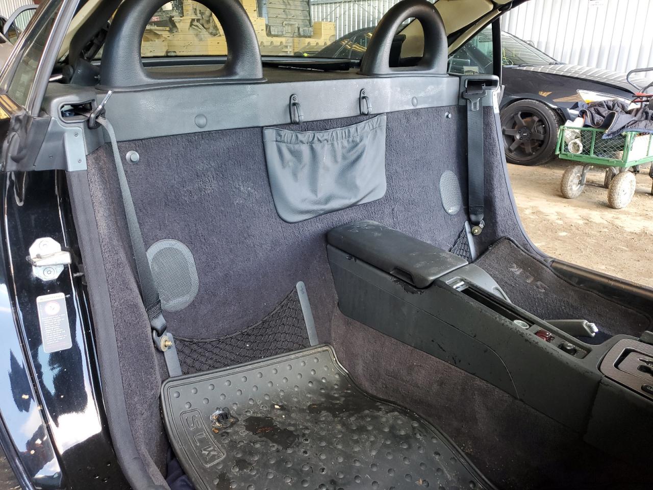 2001 Mercedes-Benz SLK-klasse VIN WDBKK49F41F209482 Copart auction photo, vandalism / stripped damage thumbnail 10