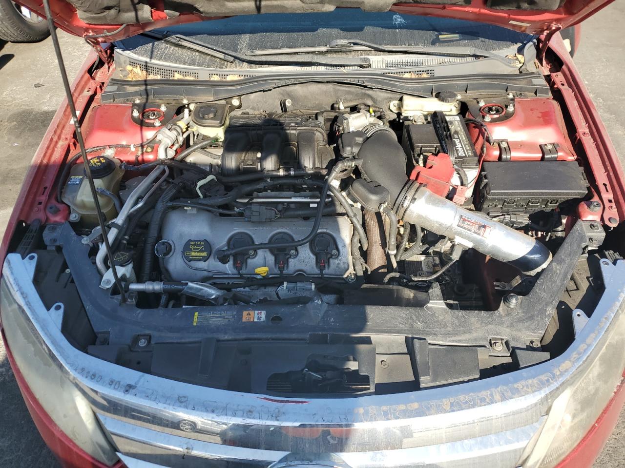 2010 Ford Fusion VIN 3FAHP0DC3AR348613 Copart auction photo, all over damage thumbnail 11