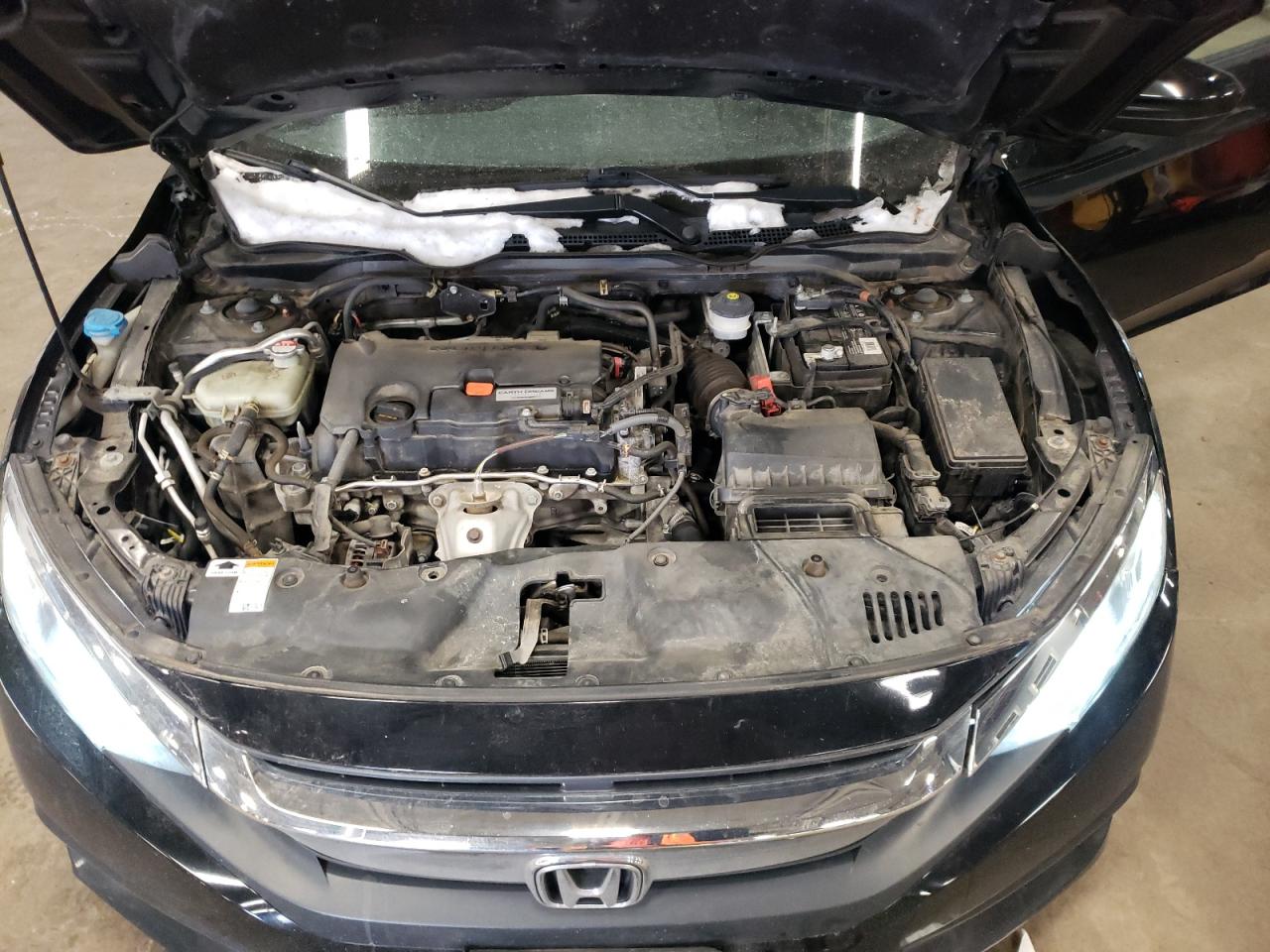 2018 Honda Civic VIN 19XFC2E5XJE014398 Copart auction photo, rear end damage thumbnail 11