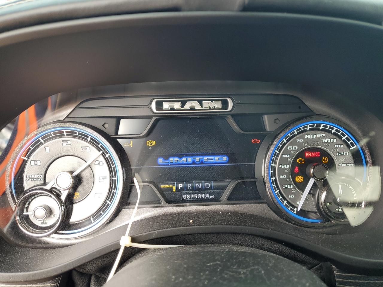 2019 RAM 1500 VIN 1C6SRFHT5KN594209 Copart auction photo, front end / rear end damage thumbnail 9