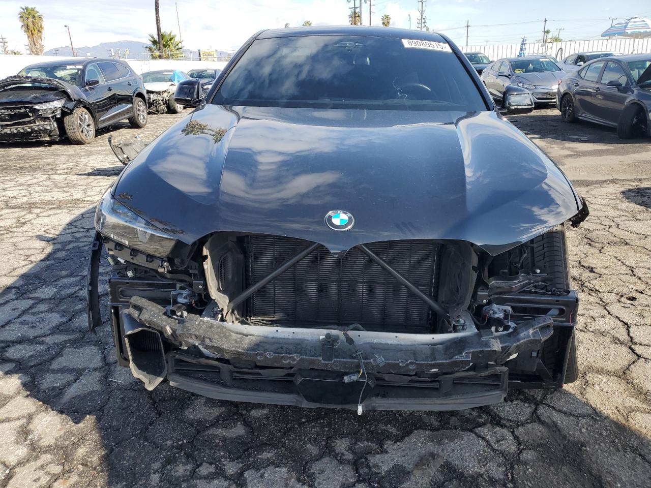 2024 BMW X6 VIN 5UX33EX09R9S35818 Copart auction photo, front end damage thumbnail 5