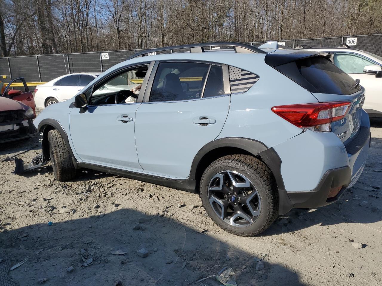 2019 Subaru XV VIN JF2GTANC2KH299687 Copart auction photo, front end / rear end damage thumbnail 2
