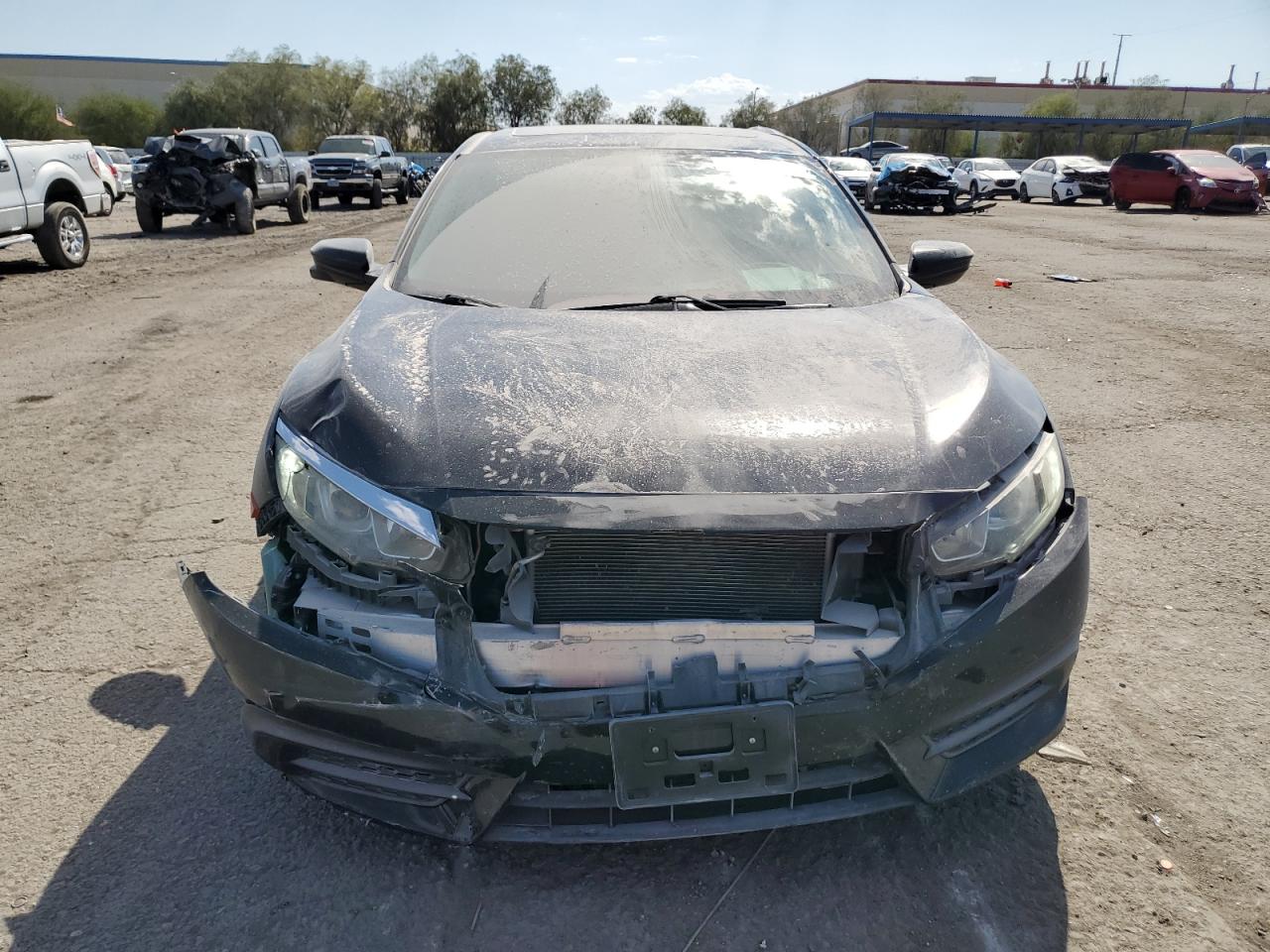 2016 Honda Civic VIN 19XFC2F72GE234353 Copart auction photo, front end damage thumbnail 5