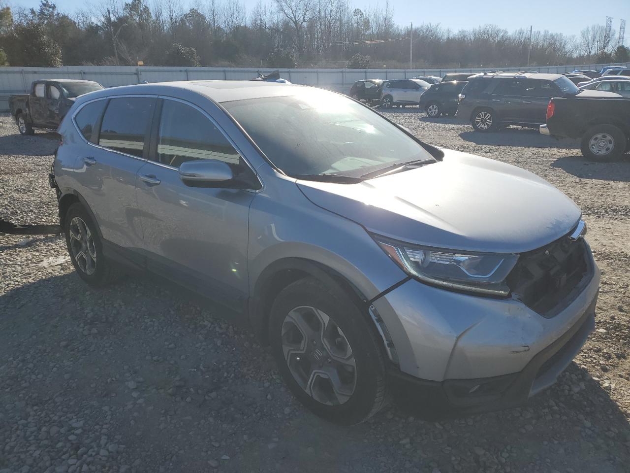 2019 Honda CR-V VIN 7FARW1H55KE001861 Copart auction photo, rear end damage thumbnail 4
