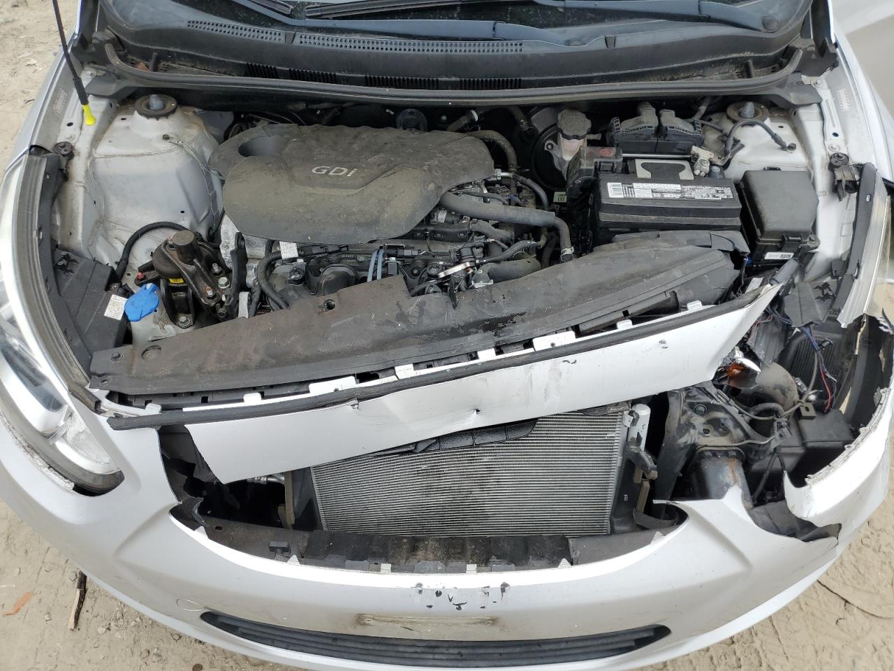 2017 Hyundai Accent VIN KMHCT4AE5HU277281 Copart auction photo, front end damage thumbnail 12