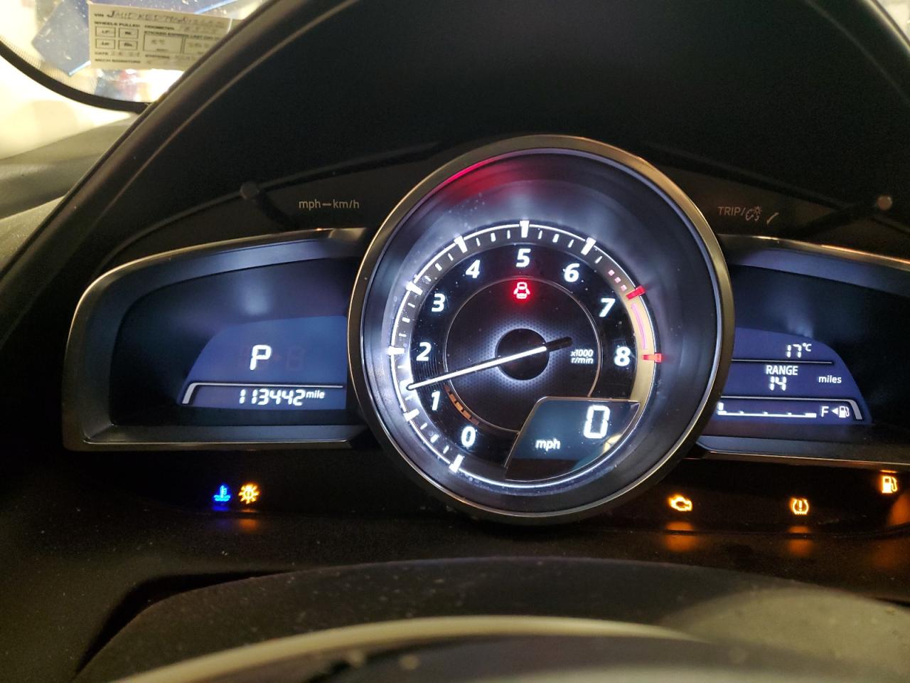 2016 Mazda CX-3 VIN JM1DKBD79G0126026 Copart auction photo, front end damage thumbnail 9