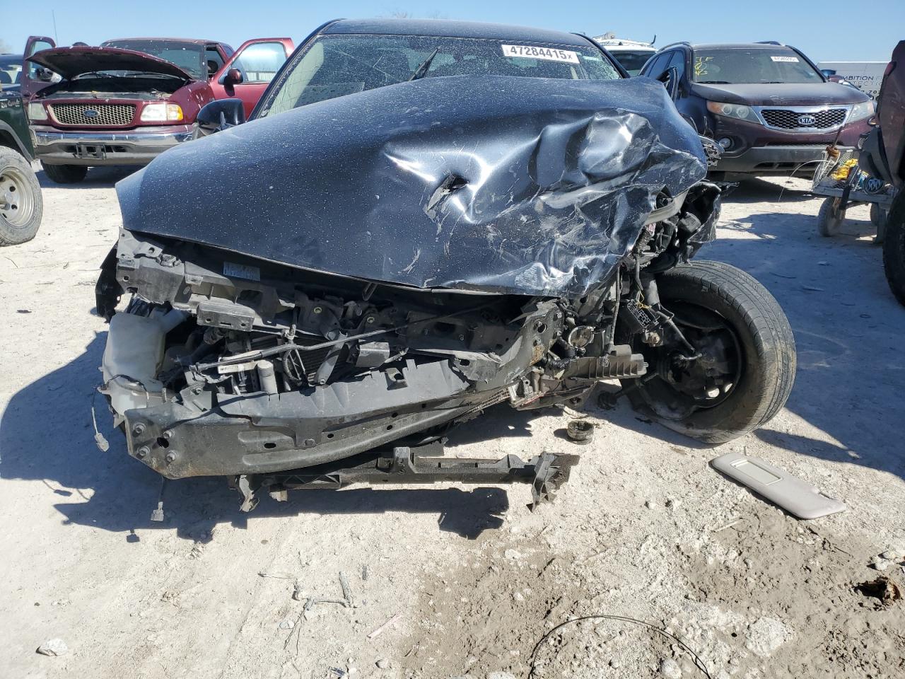 2013 Mazda 3 VIN JM1BL1U77D1751321 Copart auction photo, front end / side damage thumbnail 5