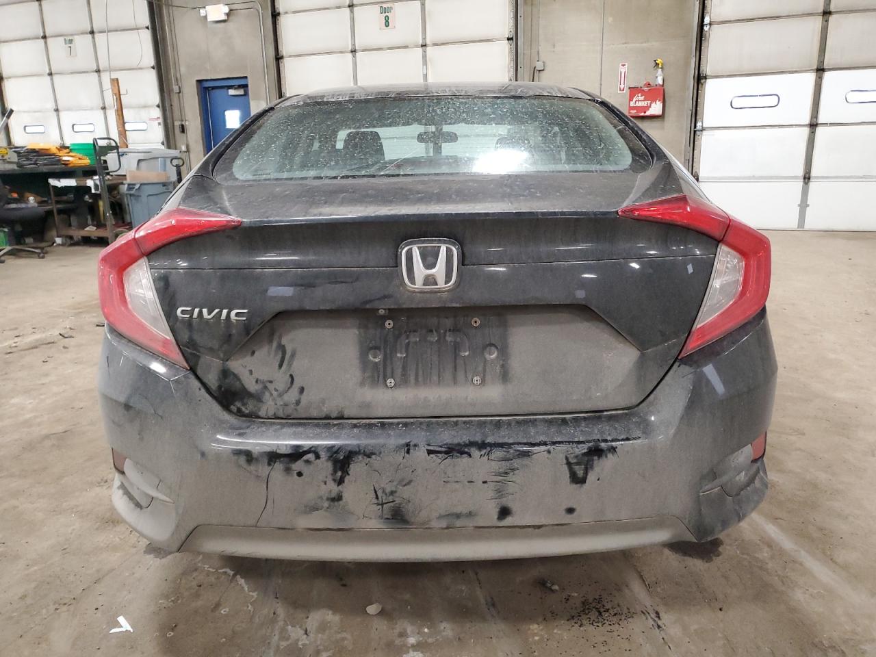 2017 Honda Civic VIN 19XFC2F55HE220852 Copart auction photo, front end / hail damage thumbnail 6