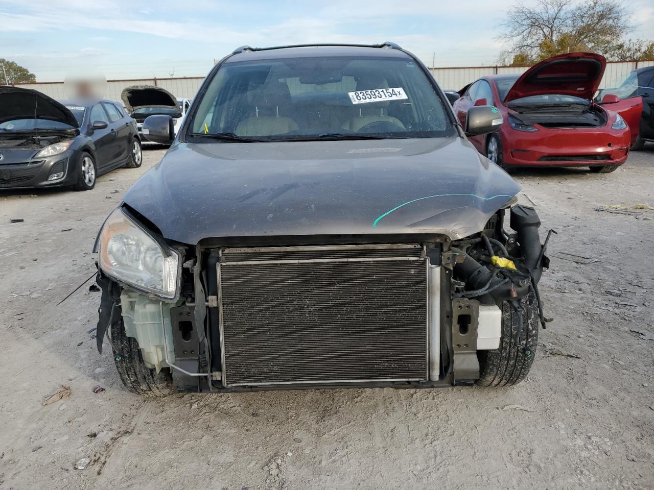 2011 Toyota RAV 4 VIN 2T3YK4DV5BW013979 Copart auction photo, all over damage thumbnail 5