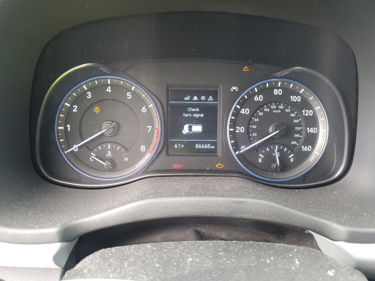2019 Hyundai Kona VIN KM8K12AA7KU313949 Copart auction photo, front end / undercarriage damage thumbnail 9