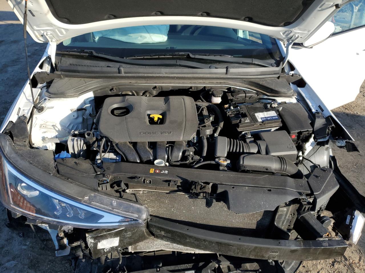 2020 Hyundai Elantra VIN 5NPD84LF3LH522274 Copart auction photo, front end / minor dent/scratches damage thumbnail 13