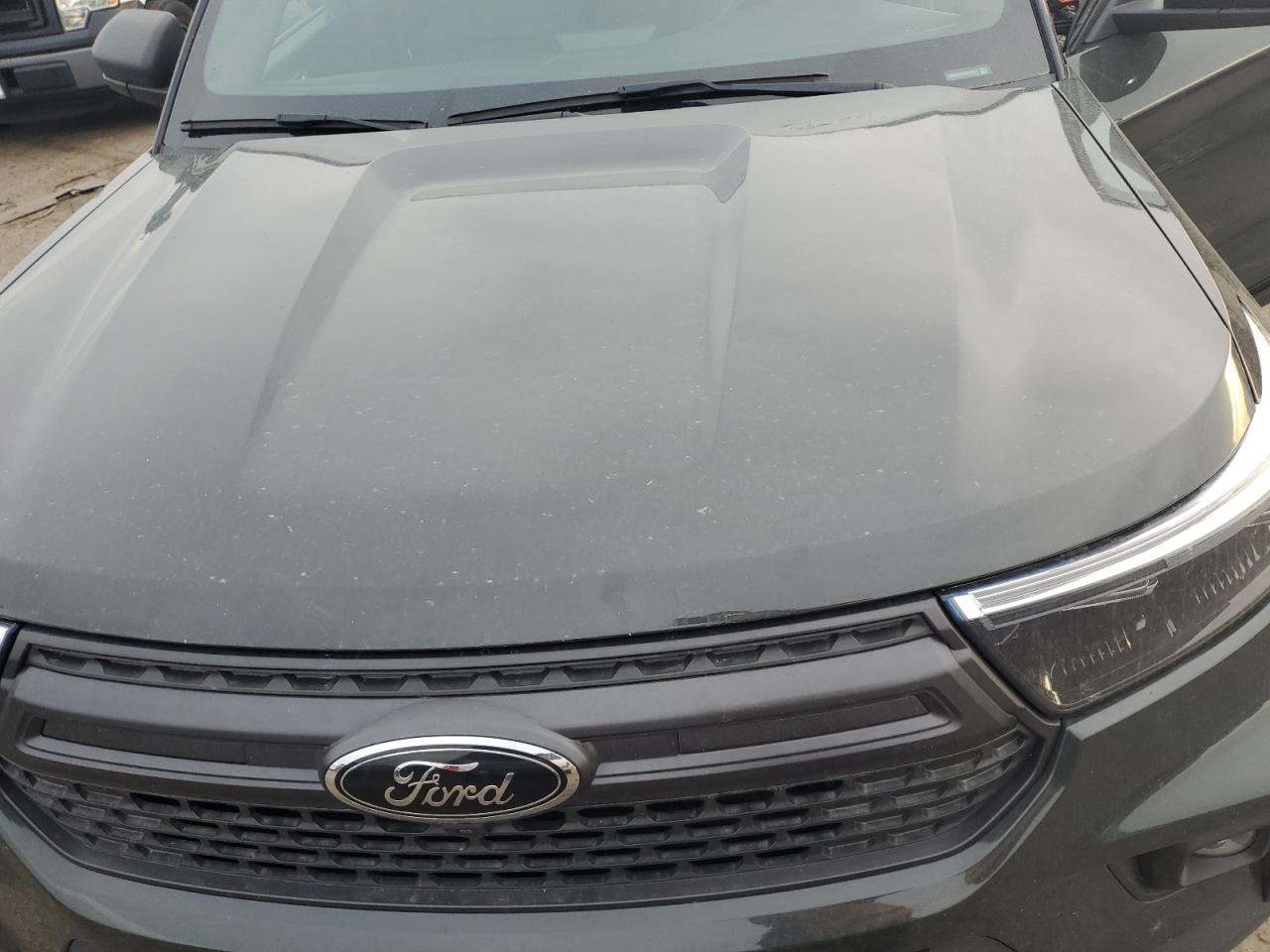 2021 Ford Explorer VIN 1FMSK8JH4MGC46211 Copart auction photo, rear end damage thumbnail 12