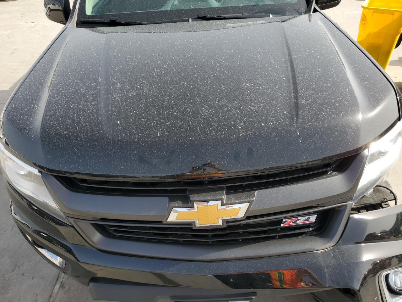 2016 Chevrolet Colorado VIN 1GCGSDE3XG1368693 Copart auction photo, front end / hail damage thumbnail 11