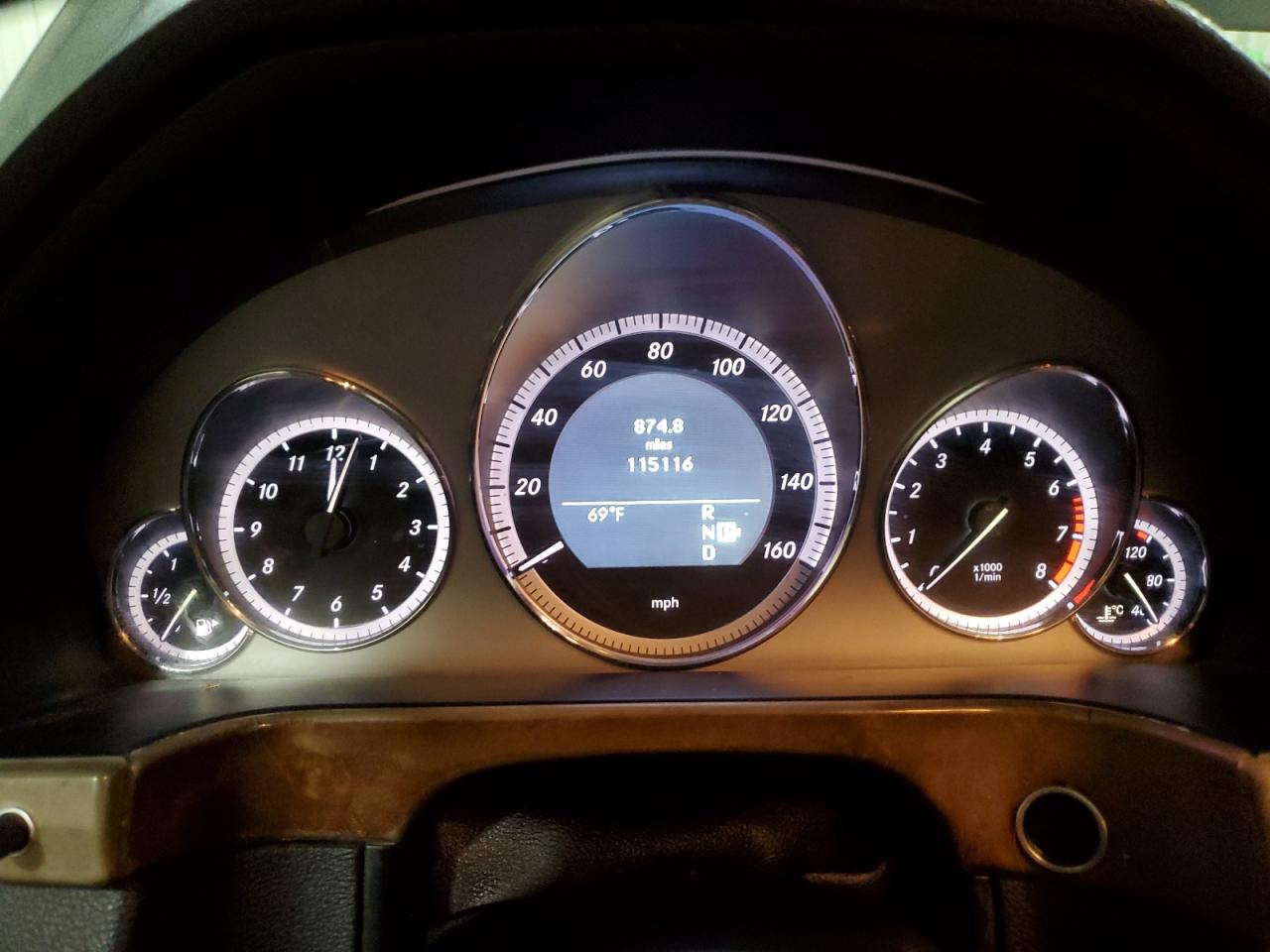 2011 Mercedes-Benz E-klasse VIN WDDHF5GBXBA280793 Copart auction photo, all over damage thumbnail 9