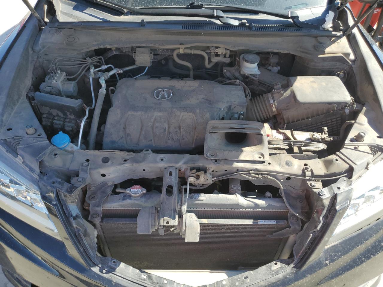 2016 Acura RDX VIN 5J8TB3H55GL016410 Copart auction photo, rear end / hail damage thumbnail 12