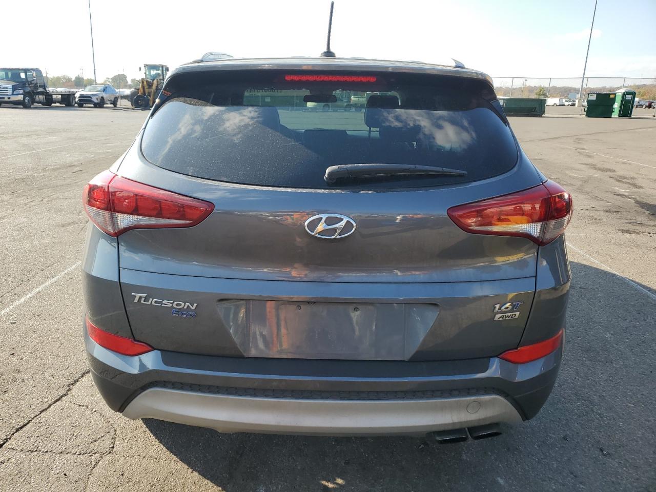 2017 Hyundai Tucson VIN KM8J3CA23HU489183 Copart auction photo, front end damage thumbnail 6