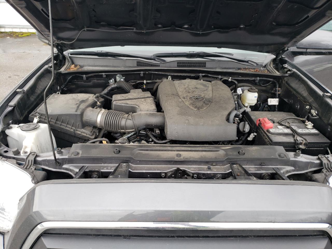 2022 Toyota Tacoma VIN 3TYSZ5AN0NT081161 Copart auction photo, rear end damage thumbnail 11